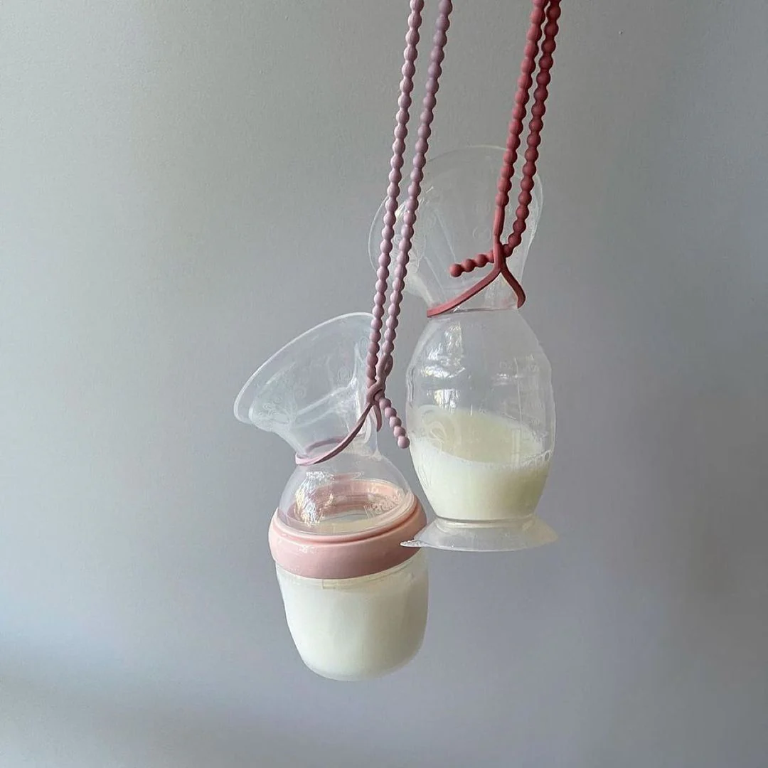 Silicone Breast Pump Store and Carry Set - Suva Grey - Image 3